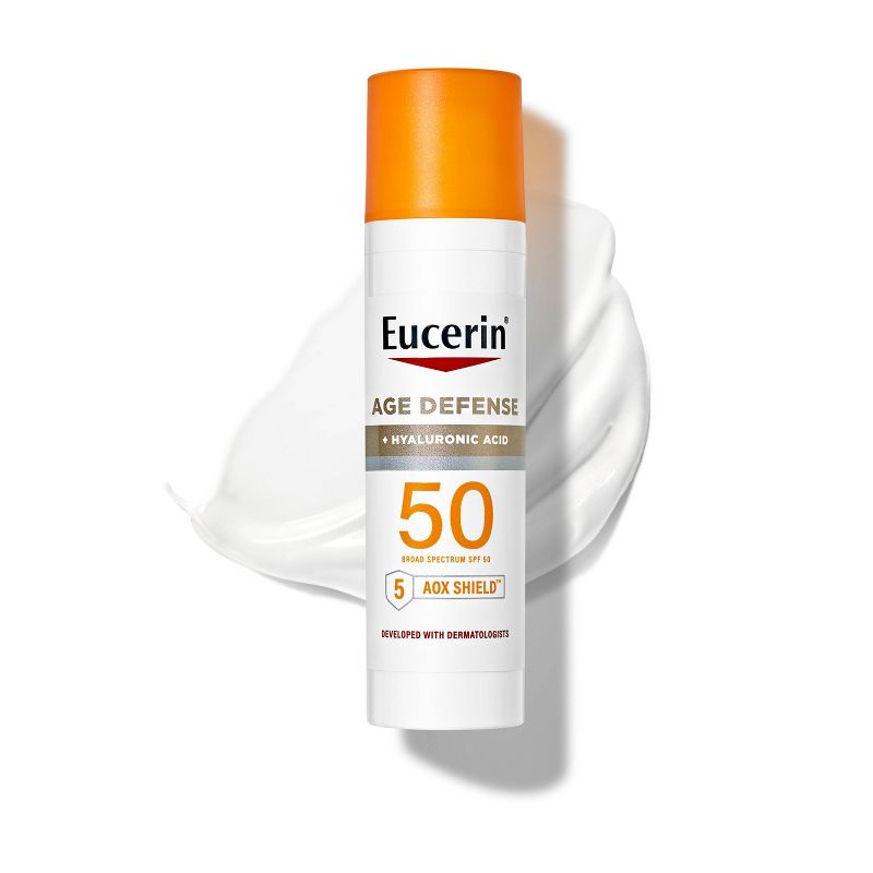 Eucerin Age Defense Face Sunscreen Lotion - SPF 50 - 2.5 fl oz, 1 of 18