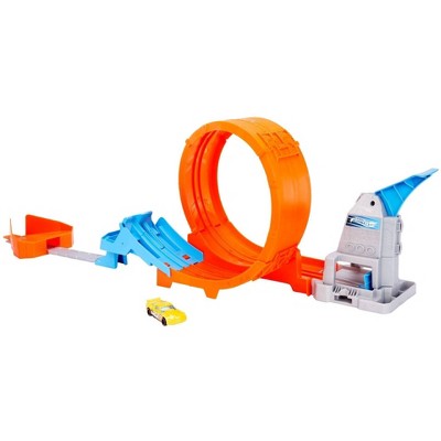hot wheels triple loop launcher
