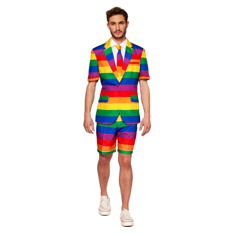 Suitmeister Men's Party Suit - Summer Rainbow - Multicolor, 1 of 6