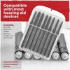 MEDca Hearing Aid Ear Wax Guard Filters, 5 Pack/40 Pieces Replacement Wax Filters Prevent Cerumen Dust and Grease Build Up - 4 of 4