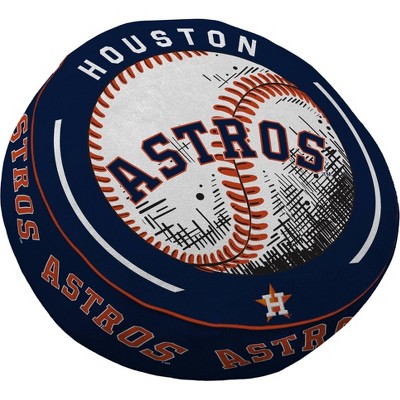 MLB Houston Astros Baseball Circle Plushlete Pillow