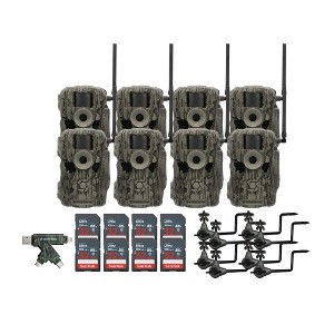 Stealth Cam (Eight) Fusion MAX Dual Sim 36MP Trail Camera with Camera Holder 32GB Memory Card and Card Reader - 1 of 4