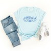 Simply Sage Market Women's Happy Hanukkah Blue Short Sleeve Graphic Tee - 3 of 3