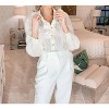 Women's Pleated Pants With Belt - Main Strip - 2 of 4