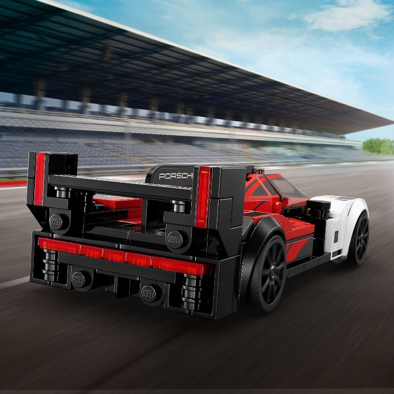 LEGO Speed Champions Porsche 963 Model Race Car Toy 76916, 5 of 8