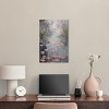 Art Remedy Pink Impressionisty Lilypads Impressionism Wall Art, 16" x 24", Gallery Wrapped - 2 of 4
