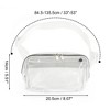 Unique Bargains Clear Style Running Waist Pack 1 Pc - 2 of 4