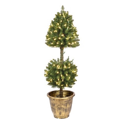 Vickerman Potted Tifton Potted Artificial Christmas Tree