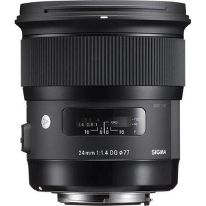 Sigma 24mm f/1.4 DG HSM Art Lens for Canon EF - 1 of 4