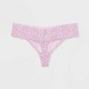 Women's Allover Lace Thong Underwear - Auden™ - 4 of 4