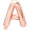 Sparkle and Bash Happy Birthday Rose Gold Foil Letters with 20 Packs Balloons for Party Decorations - 3 of 4