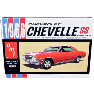 Skill 2 Model Kit 1966 Chevrolet Chevelle SS Hardtop 1/25 Scale Model by AMT - 1 of 4