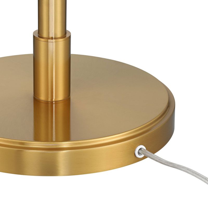 Possini Euro Design Possini Euro Vicente 66 1/2" Warm Gold Modern 3-Light Floor Lamp, 5 of 9