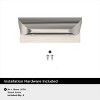 Amerock Streamline Tab 1-3/4 inch (44mm) Length Cabinet Finger Edge Pull - 3 of 4
