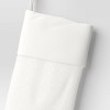 36" Christmas Fur Stocking White - Wondershop™ - 3 of 3