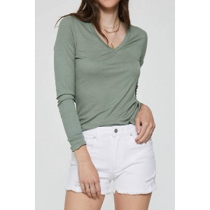 Women's Sophie Rib Long Sleeve Tee - Another Love - 1 of 4