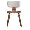NicBex Modern Mid-Century Upholstered Dining Chairs Set of 2 with Curved Backrest,Sleek Design Kitchen Chairs,Living Room Chairs - 4 of 4
