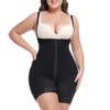 Voxshe Shapewear for Women High-Waist Bodysuit Tummy Control Firm Body Shaper Black - 2 of 4