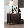 NicBex 2 Drawers Dresser for Bedroom,Chest of Drawers with Black Metal Handle Design,Modern Freestanding Dresser,Storage Dressers for Bedroom - 2 of 4