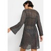 Women's Metallic Cover up Beach Dress - LSCN by LASCANA - 3 of 4