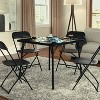 Flash Furniture Folding Card Table - Lightweight Portable Folding Table with Collapsible Legs - 2 of 4