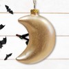 Witch and Crescent Moon Glass Christmas Ornament, Halloween Gift| OrnamentallyYou - 4 of 4