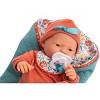 JC Toys La Mini Newborn 9.5" All Vinyl Anatomically Correct Real Girl Baby Doll Nature Collection - 3 of 4