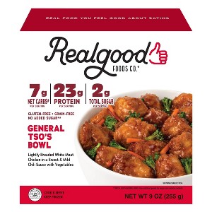 Real Good Gluten Free Frozen General Tso's Chicken Bowl - 9oz - 1 of 4