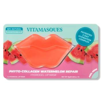 Vitamasques Collagen Watermelon Lip Mask - 0.28oz