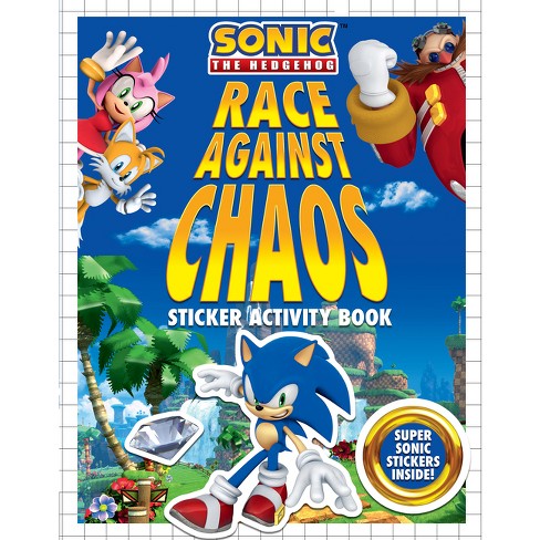 Race Against Chaos Sticker Activity Book - (sonic The Hedgehog) By Kiel  Phegley (paperback) : Target