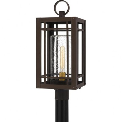 Quoizel Lighting Pelham 1 - Light Post Light in  Western Bronze