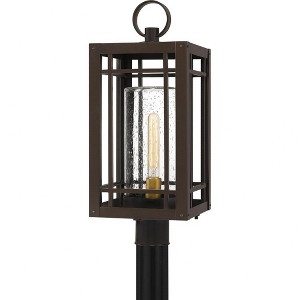 Quoizel Lighting Pelham 1 - Light Post Light in  Western Bronze - 1 of 4