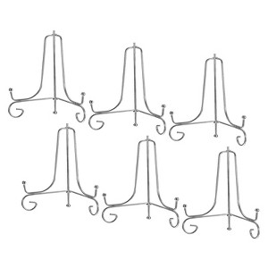 Unique Bargains Iron Adjustable Retro Picture Frame Decorative Easels or Stands 6 Pcs - 1 of 4