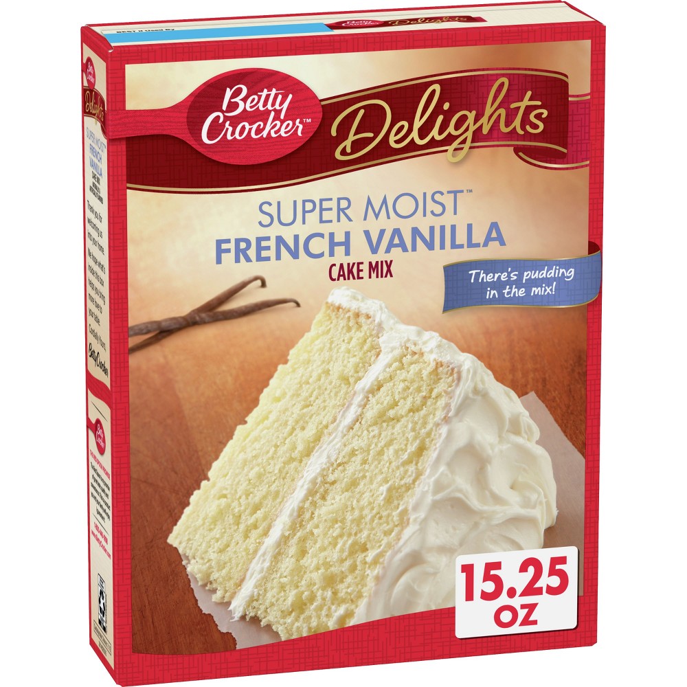 UPC 016000409910 product image for Betty Crocker Super Moist French Vanilla Cake Mix - 15.25oz | upcitemdb.com