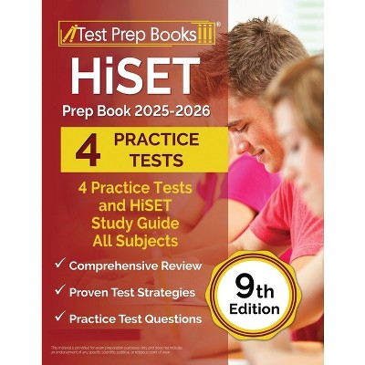 HiSET Prep Book 2025-2026 - by  Lydia Morrison (Paperback)