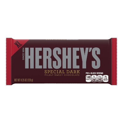 Hershey's Special Dark Mildly Sweet Chocolate - 4.25oz
