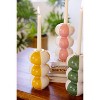 Taper Candle Holders Colorful Striped – Set of 4 by Kalalou - 2 of 4