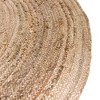 Unique Loom Braided Jute Dhaka Solid Indoor Braided Area Rug - 4 of 4