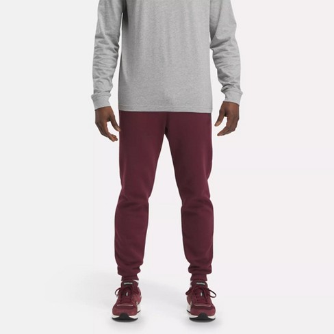 Reebok Identity Small Logo Cotton Leggings - Classic Maroon