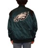 STARTER Mens Philadelphia Eagles Varsity Jacket, Green, Large (Regular) - 3 of 4