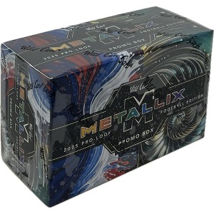 2025 Wild Card Metallix Football Promo Deck Box - 1 of 2
