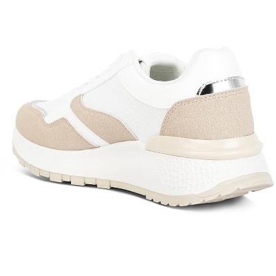Женские кроссовки London Rag Womens Juliette Chain Detailing Lace Up Sneakers 5 — фото 3