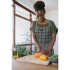 Evideco French Home Goods 4-Piece Kitchen Accessories Set: Includes Apron, Oven Mitt, Pot Holder, and Towel - 2 of 4