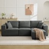 Three Module Block Combination Sofa  Middle ， 3 Soft Pack  Compression  ， - 2 of 4