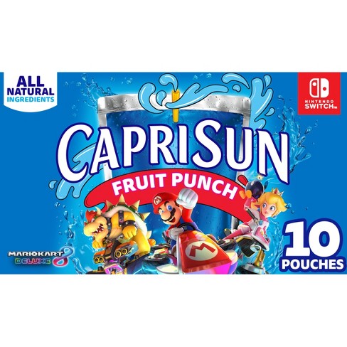 Capri Sun Fruit Punch - 10pk/60 Fl Oz : Target