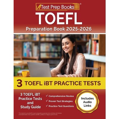 TOEFL Preparation Book 2025-2026 - by  Joshua Rueda (Paperback)