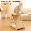 FAAYFIAN Premium Interactive Cat Play Tower ¨C Cat Scratcher Toy with Ball Track Wooden Interactive Cat Toy for Indoor Cats Scratch Pad - 4 of 4