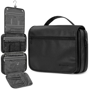 Hanging Toiletry Mens Black Toiletry Bag Bago Travel Toiletry Bag For Women  And Men Large Waterproof