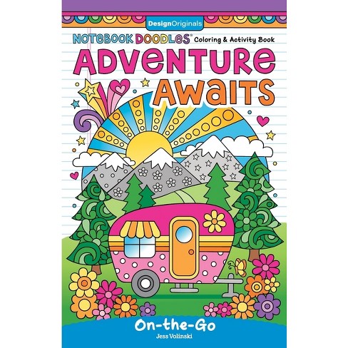 Coloring Book: Adventure Awaits (Spiral Bound) - Fox Chapel (Book)