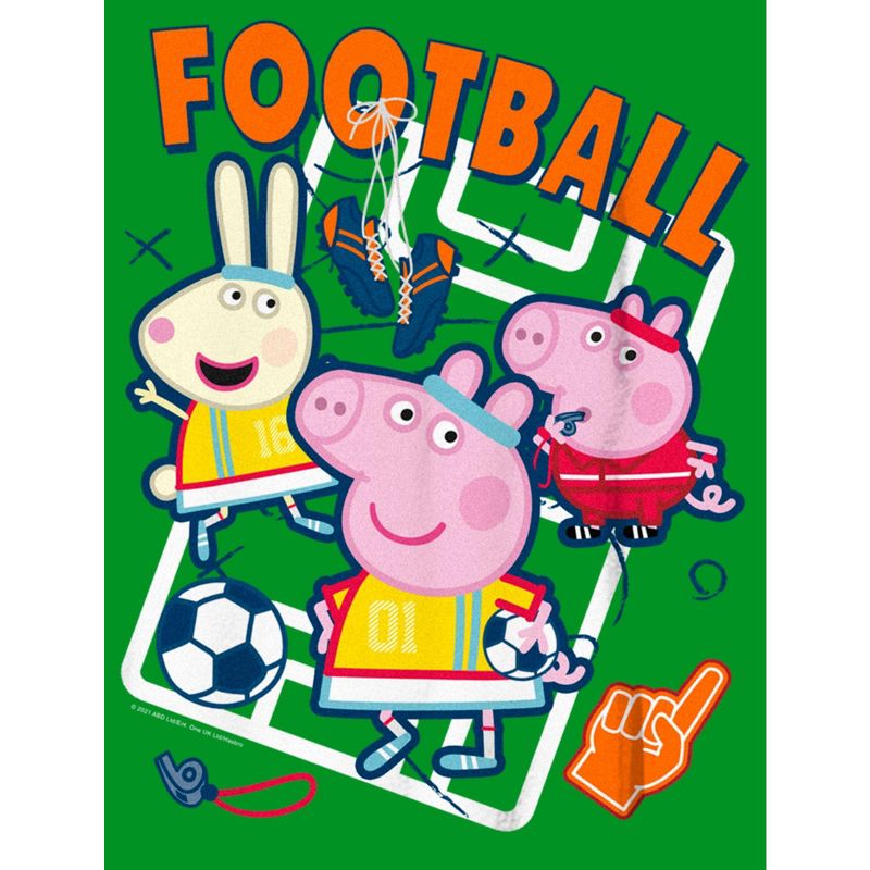 Boy's Peppa Pig Football Players T-Shirt, 2 of 5